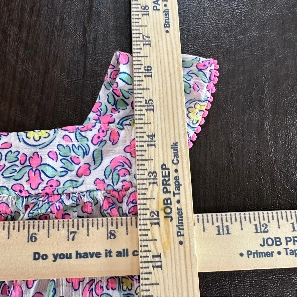 Carter’s Floral Pink and Yellow Girl’s Shirt Sz 4/5